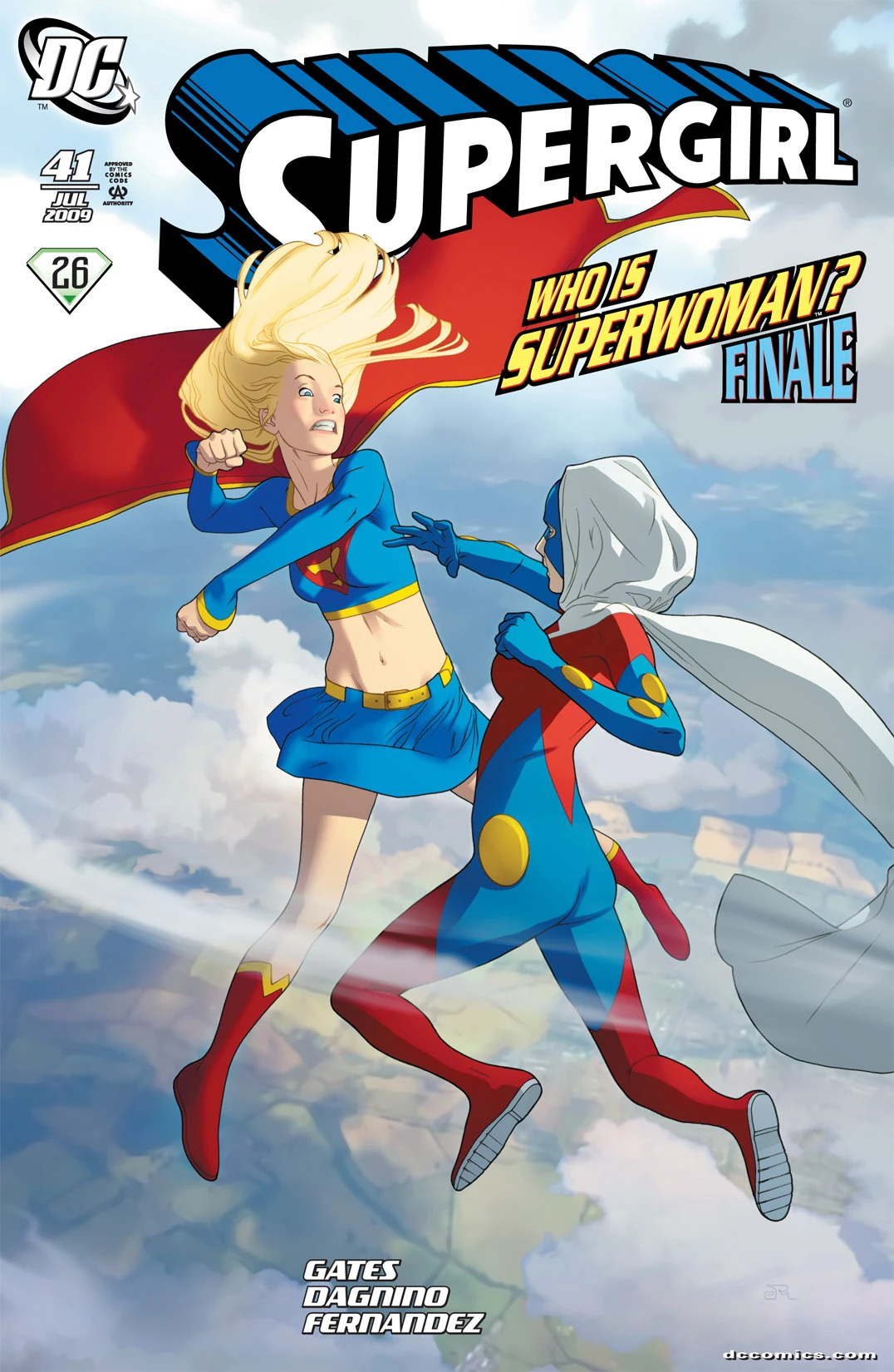Supergirl #41 (DC, 2009 — Cover A) cover